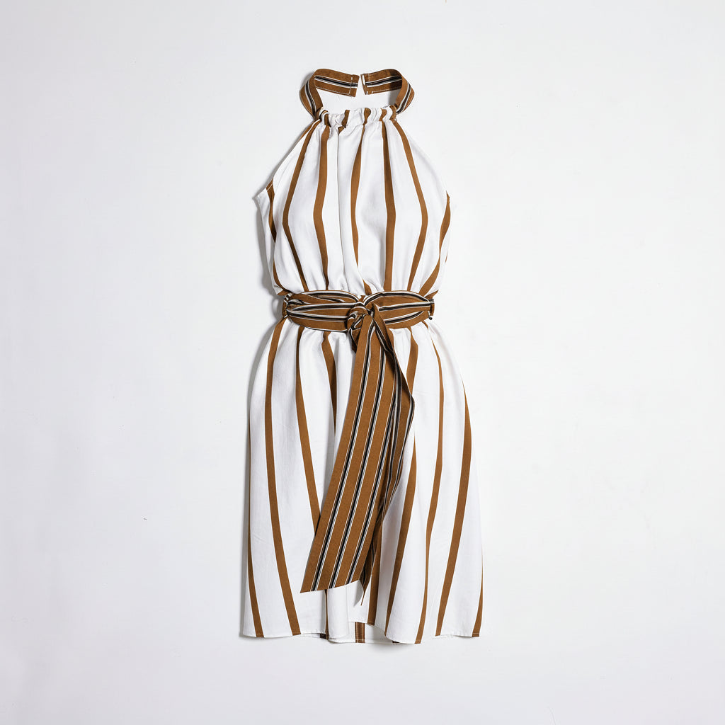 Knee Length Halter Dress