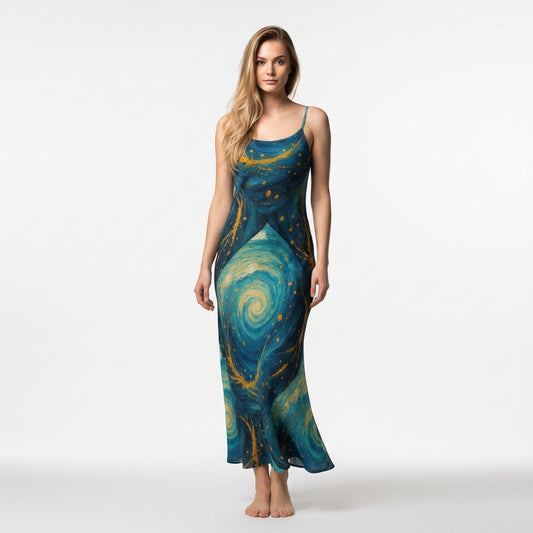 Bias Slip Dress Universal Stars