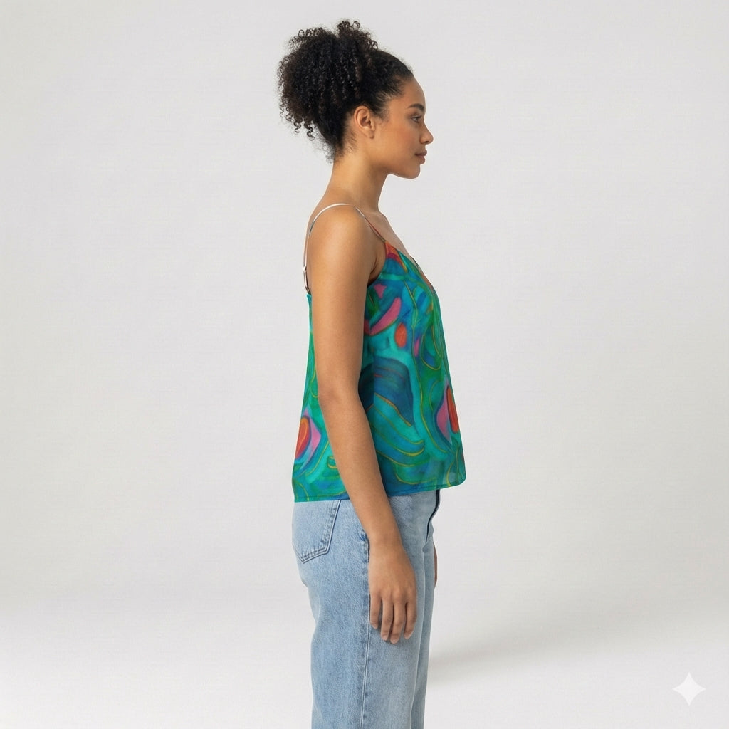 Camisole in Lightweight Organic Cotton Voile