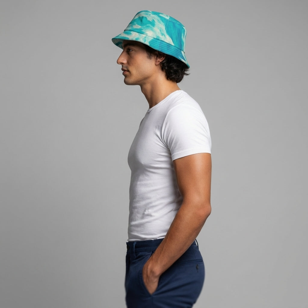 Bucket Hat Sun Arcs