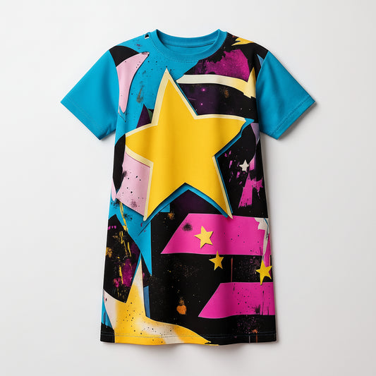 Scrapbook Tee Dress
