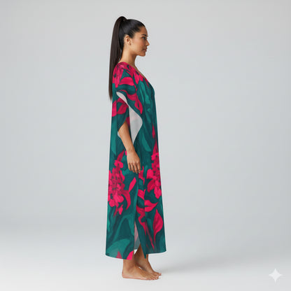 Caftan Pink Flowers