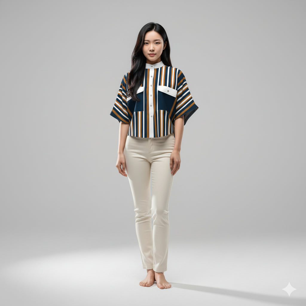 Cropped Kimono 