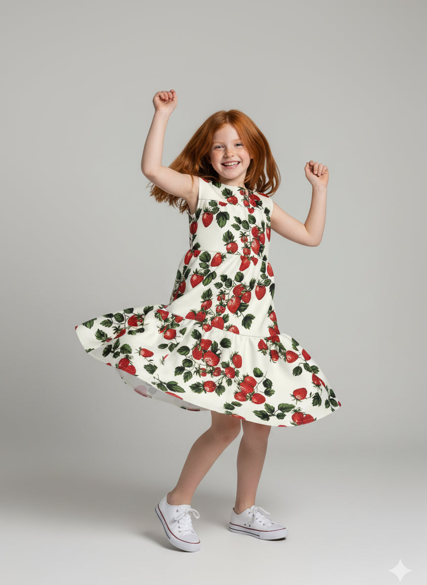 Strawberry Girl Dress