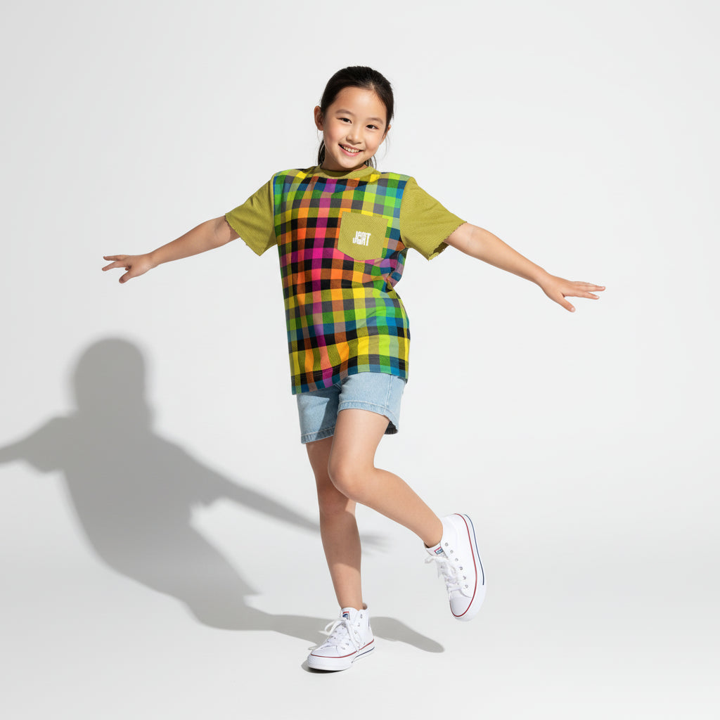 The 3 Feet High and Rising Plaid T-shirt