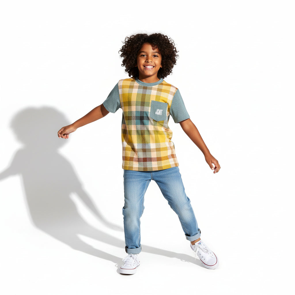 The Hunky Dory Plaid T-Shirt