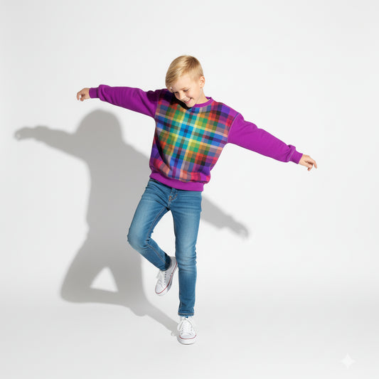 The Technique Plaid Sweatshirt