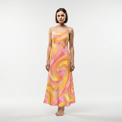 Bias Slip Dress Spring Pastels