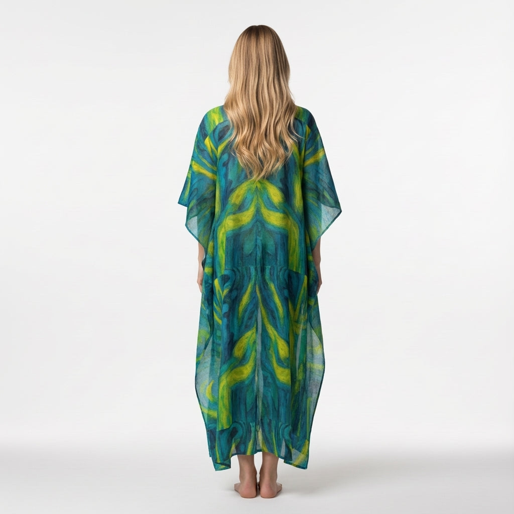 Caftan Blue Jungle
