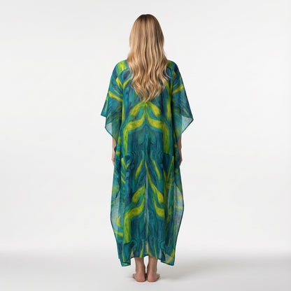 Caftan Blue Jungle