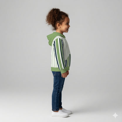Striped Midweight Hoodie