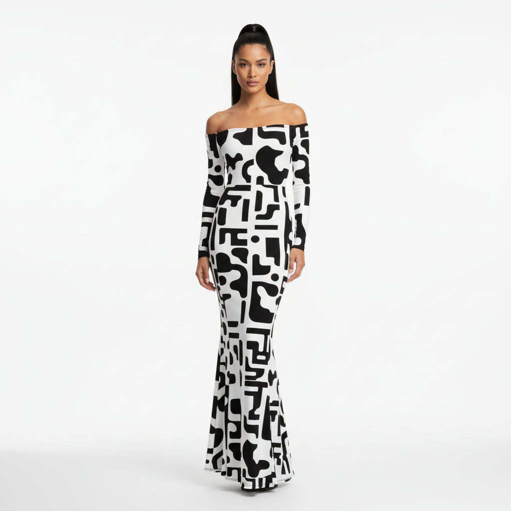 Codex Bodycon Maxi Dress