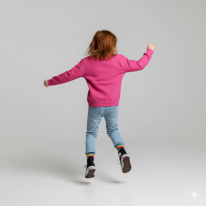 Woodland Wisdom Sweatshirt in Sweet Pink