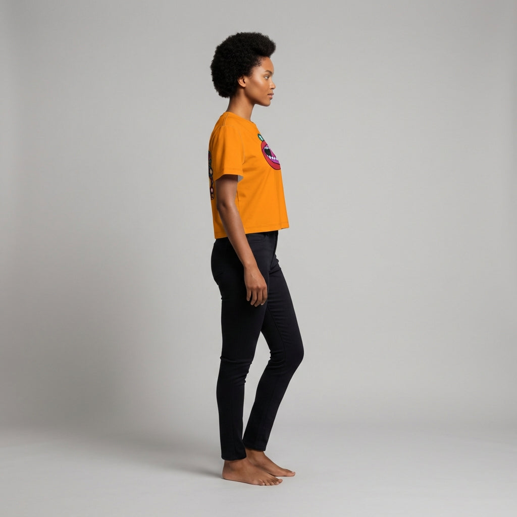 Maine-ish Women's Orange Tee