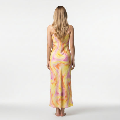 Bias Slip Dress Spring Pastels