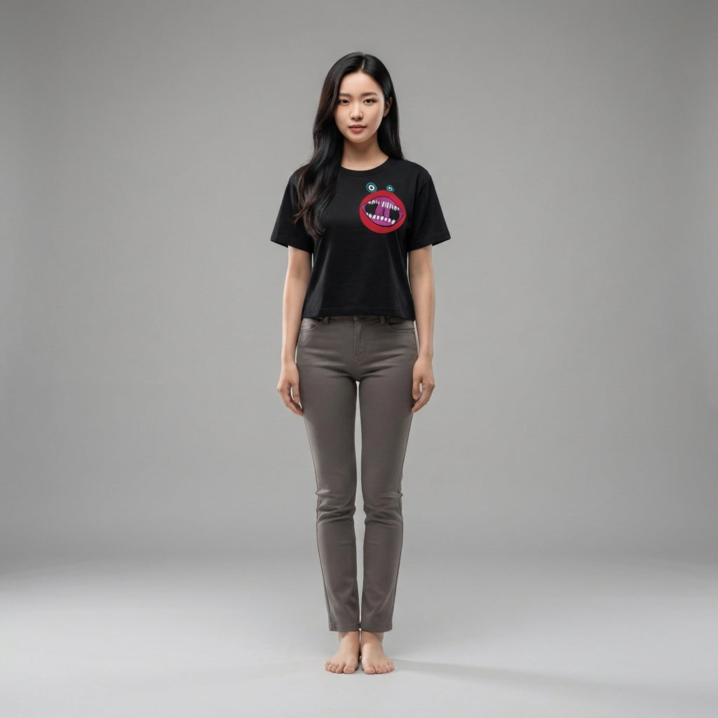 Maine-ish Women's Black Tee