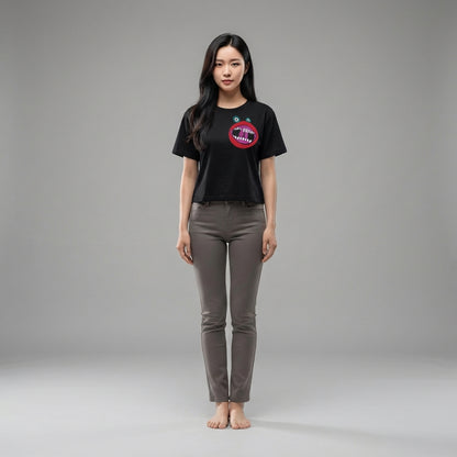 Maine-ish Women's Black Tee