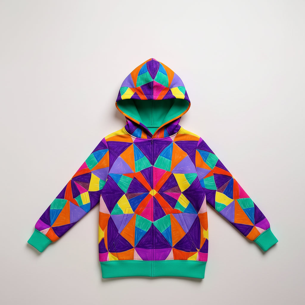 Hand drawn Kaleidoscope Hoodie