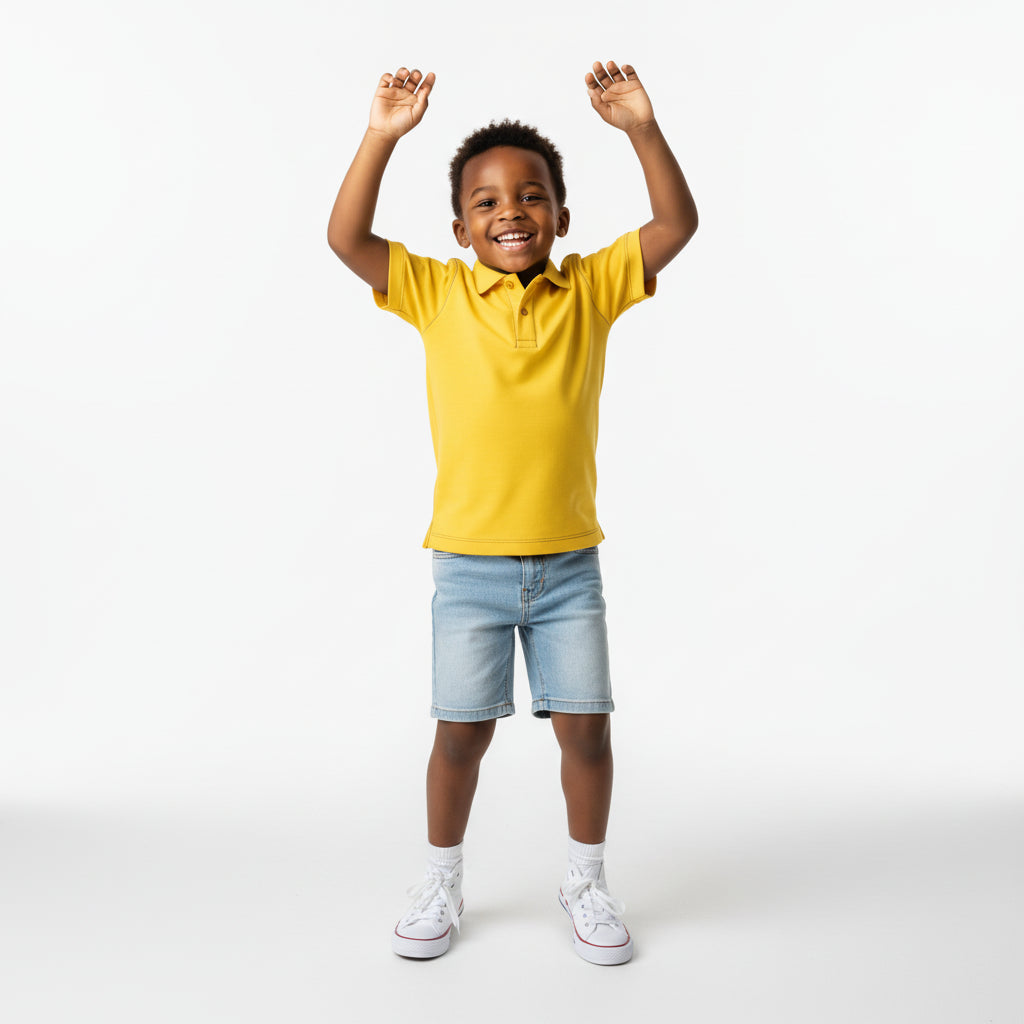 Happy Yellow Polo Shirt