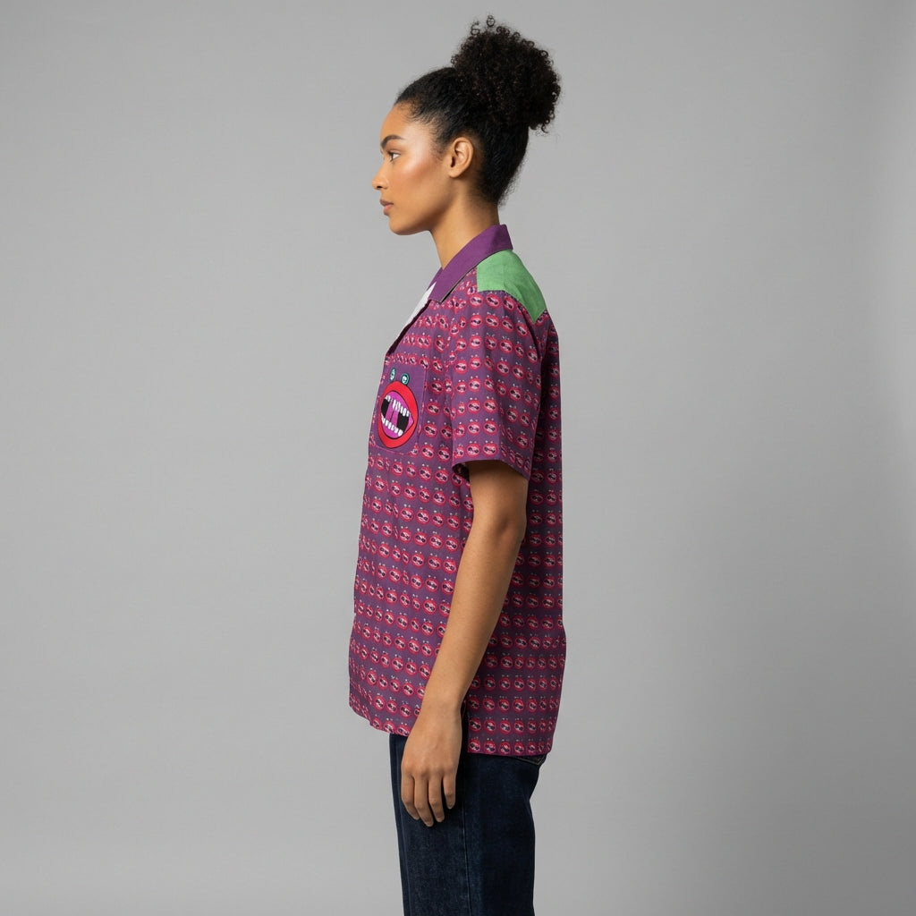 Skeeter Gong Logo Camp Shirt (Unisex)