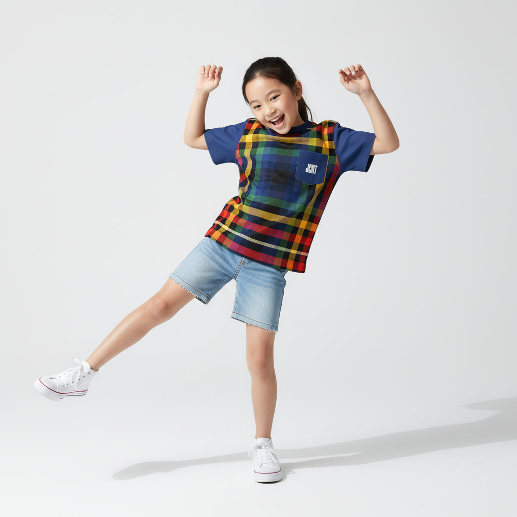 The Peoples Instinctive Plaid T-shirt