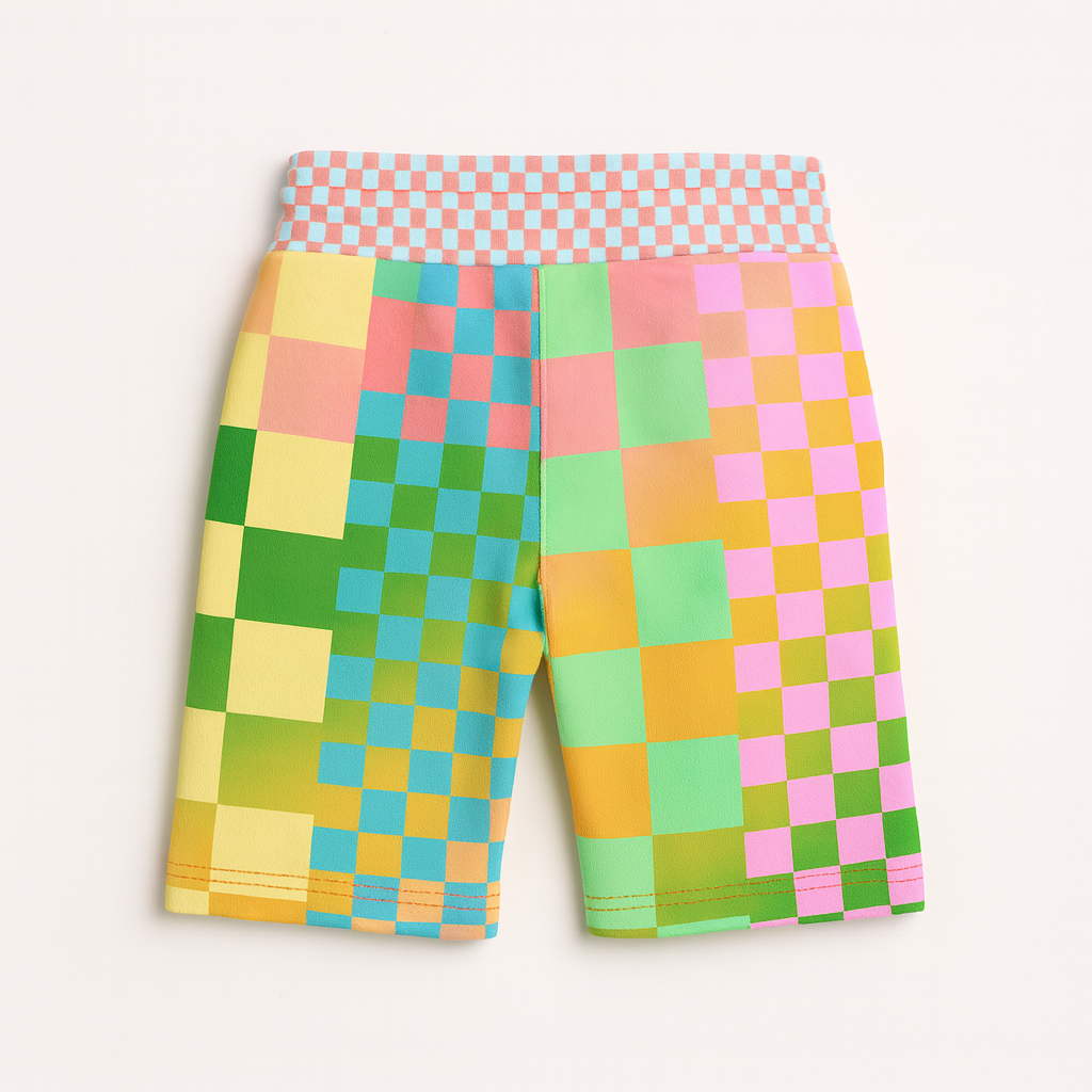 BruceGlen Psycheck Kid's French Terry Shorts