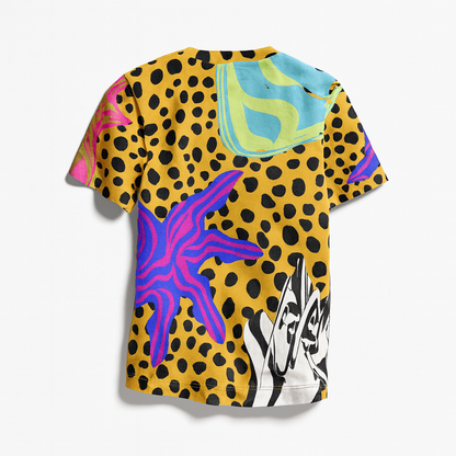 Cheetah Scramble Kid's Tee