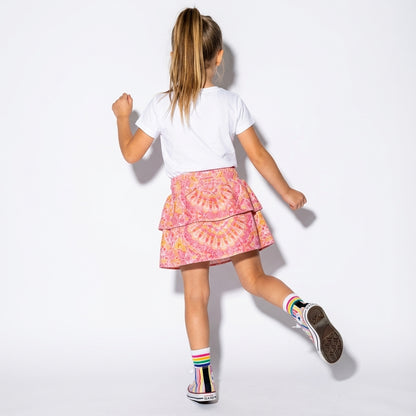 Collideiscope Ruffle Skirt