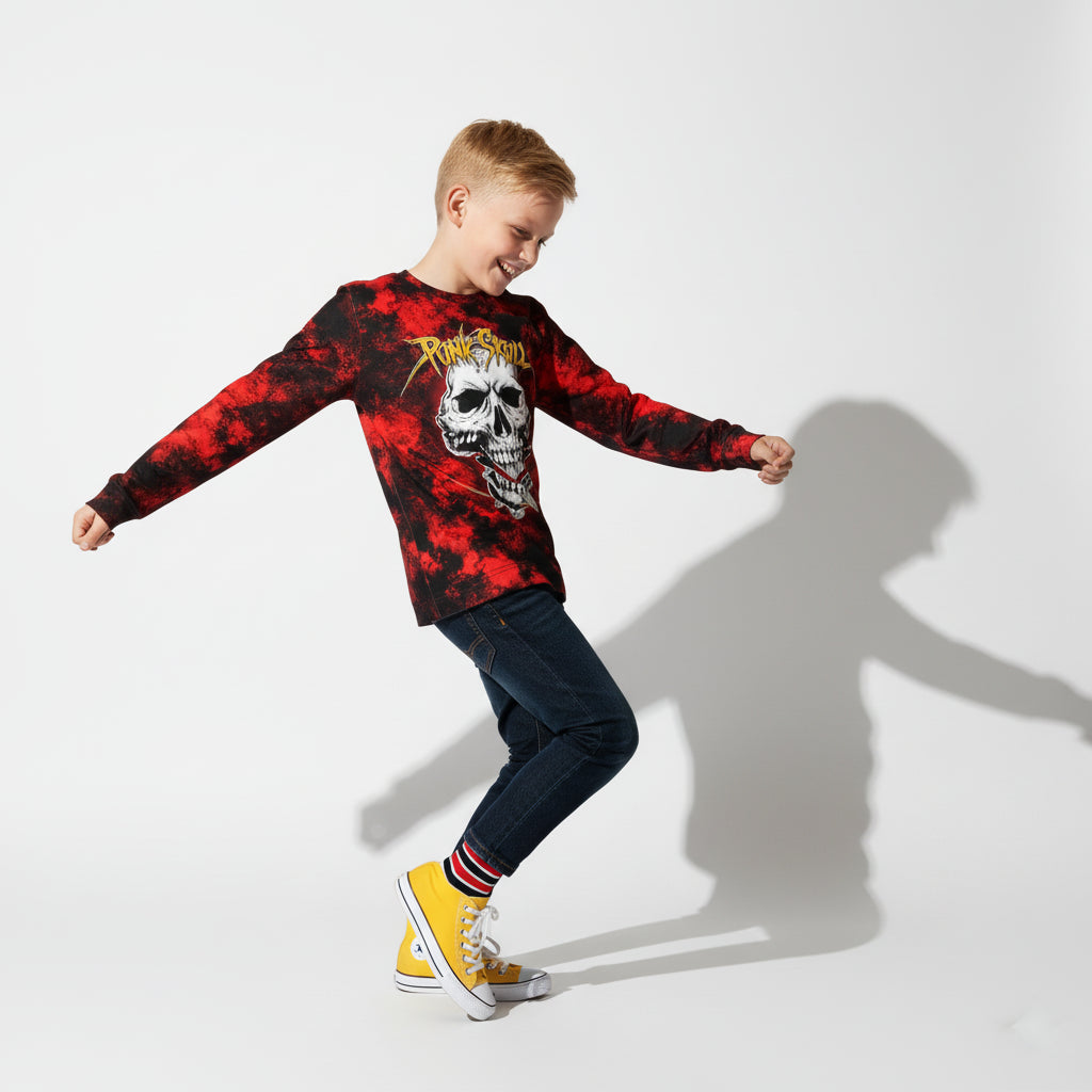 Punk Skull Long Sleeve