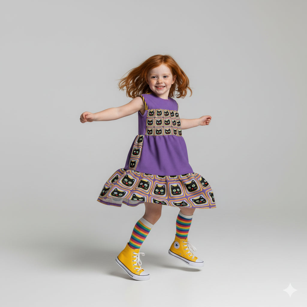 Black Cat Magic Dress