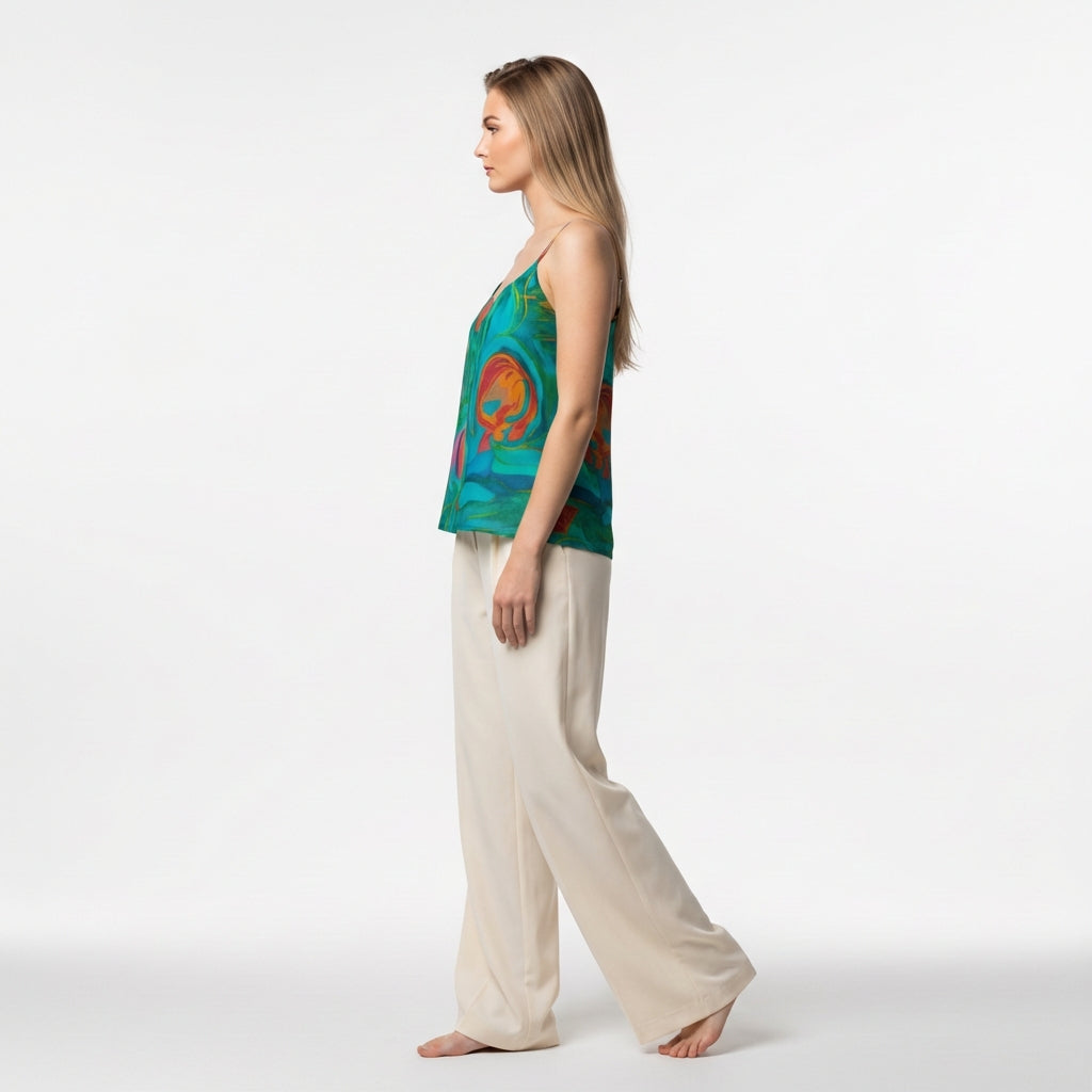 Camisole in Lightweight Organic Cotton Voile
