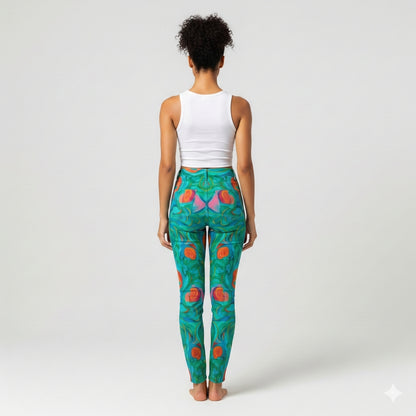 Skinny Jeans Floral Swamp – Slim Jeans in Heavyweight Stretch Cotton Denim
