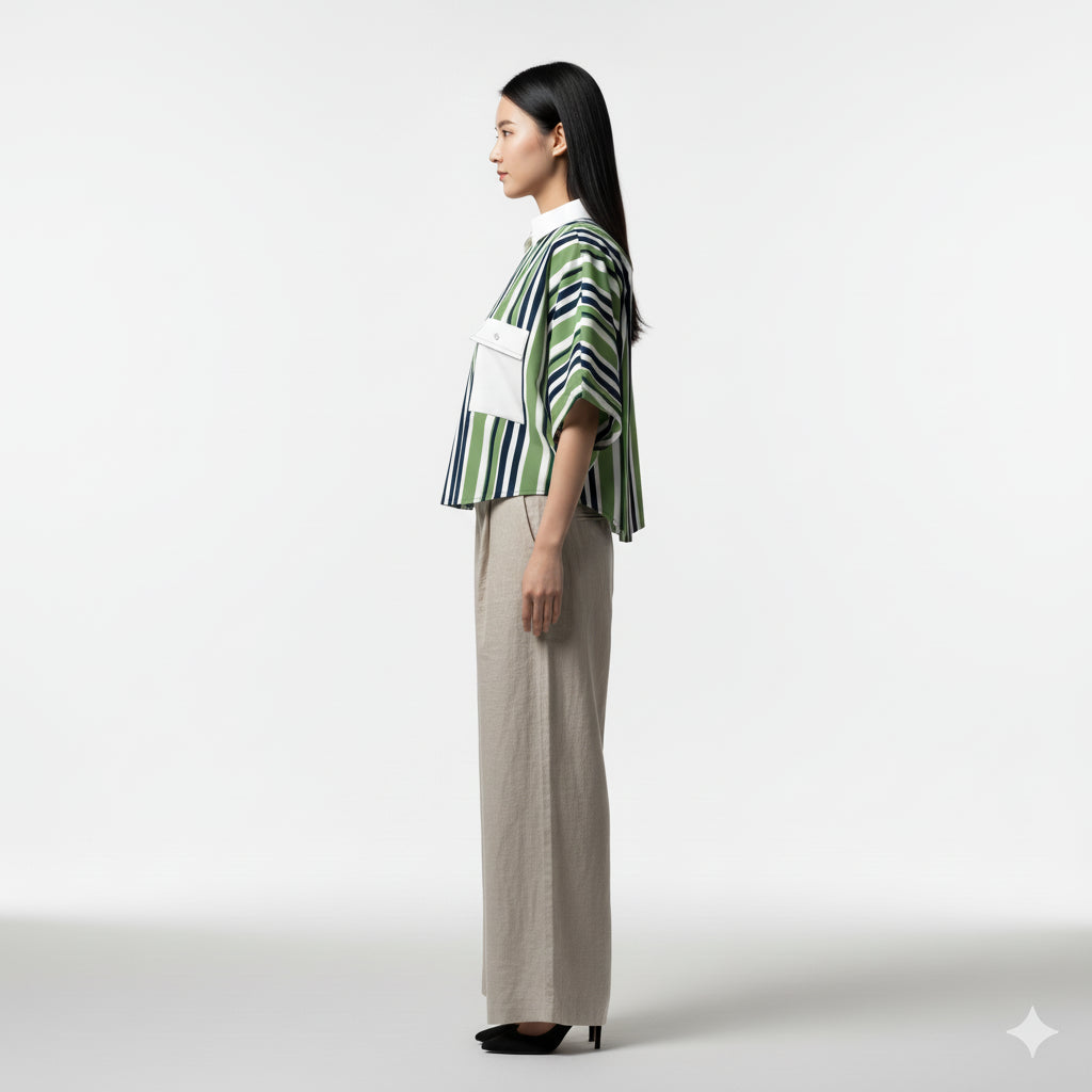 Cropped Kimono 