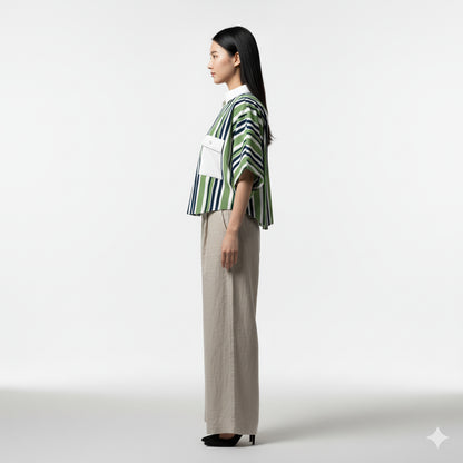 Cropped Kimono 