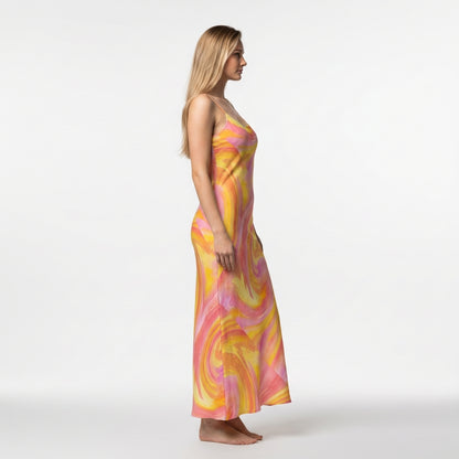 Bias Slip Dress Spring Pastels