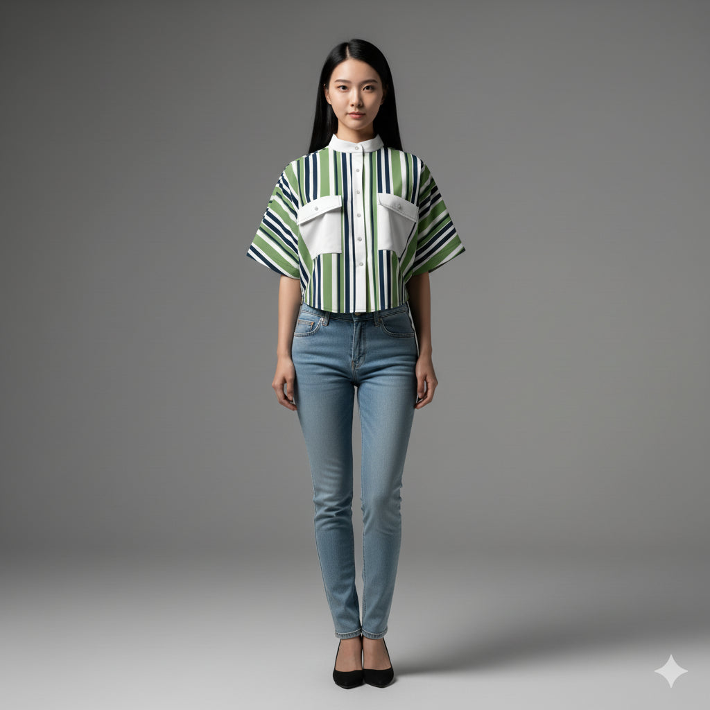 Cropped Kimono 