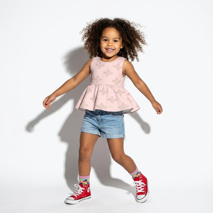 Princess Monogram Ruffle Top