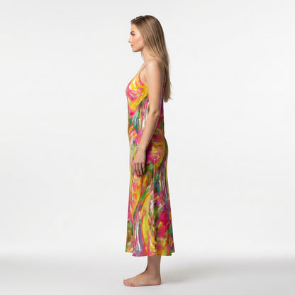 Bias Slip Dress in Ecovero Crepe