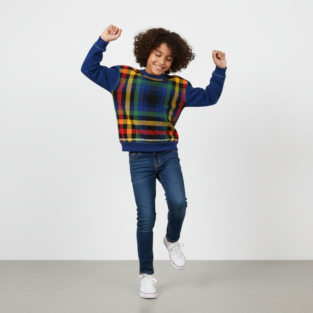 The Peoples Instinctive Plaid Sweatshirt