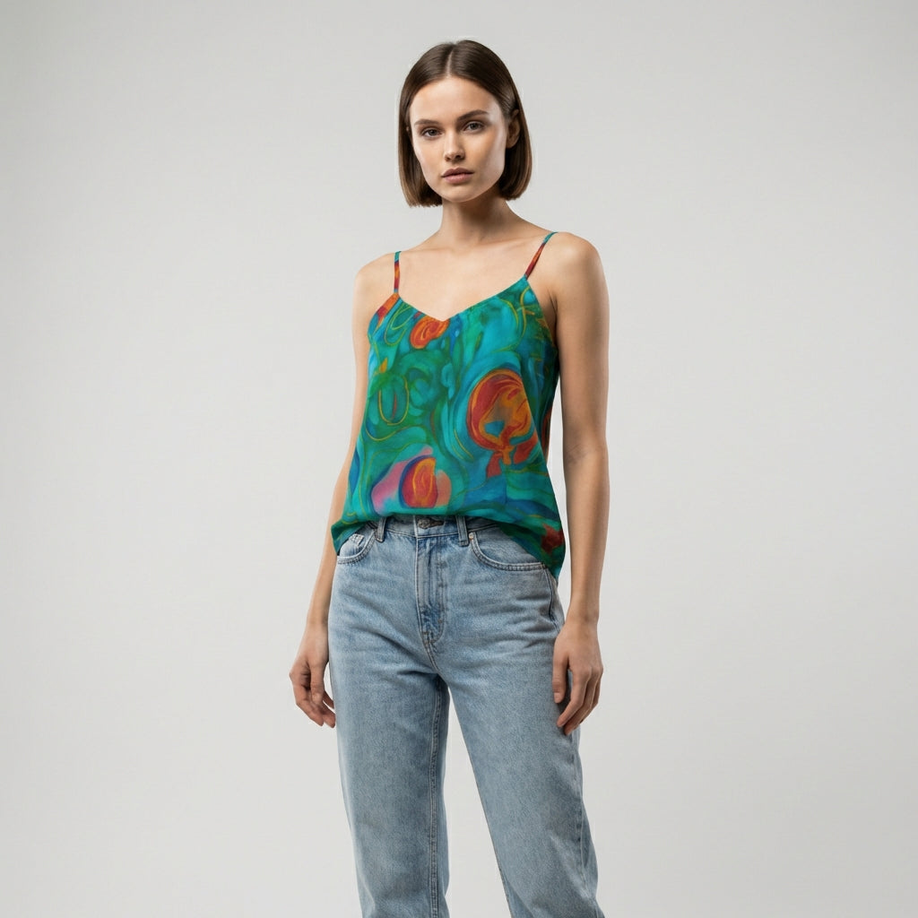 Camisole in Lightweight Organic Cotton Voile