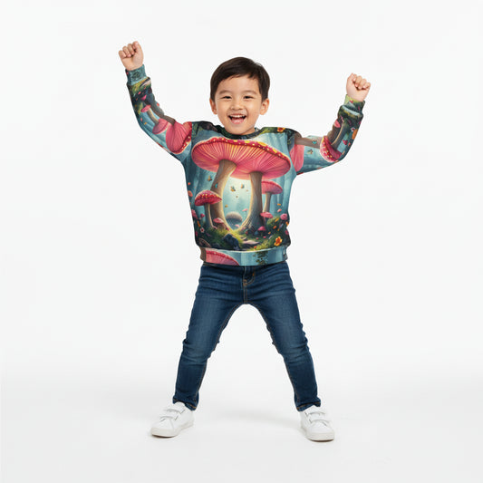 Unisex 3D Mushroom Fantasy Sweat Shirt 