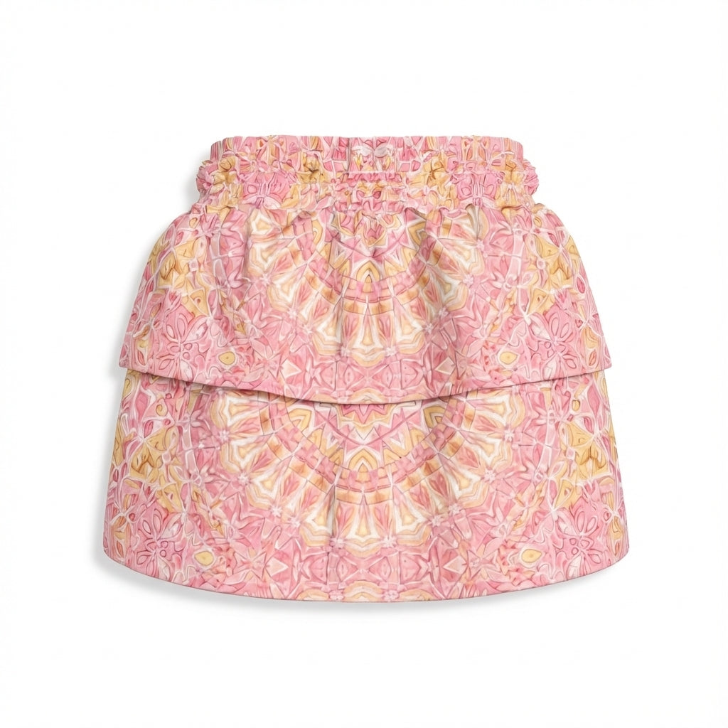 Collideiscope Ruffle Skirt