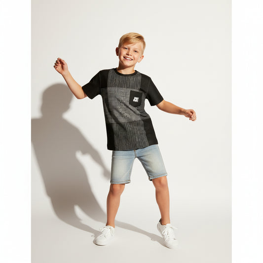 The Joy Division Plaid T-shirt