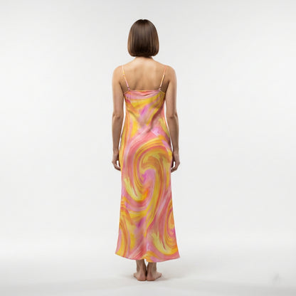 Bias Slip Dress Spring Pastels