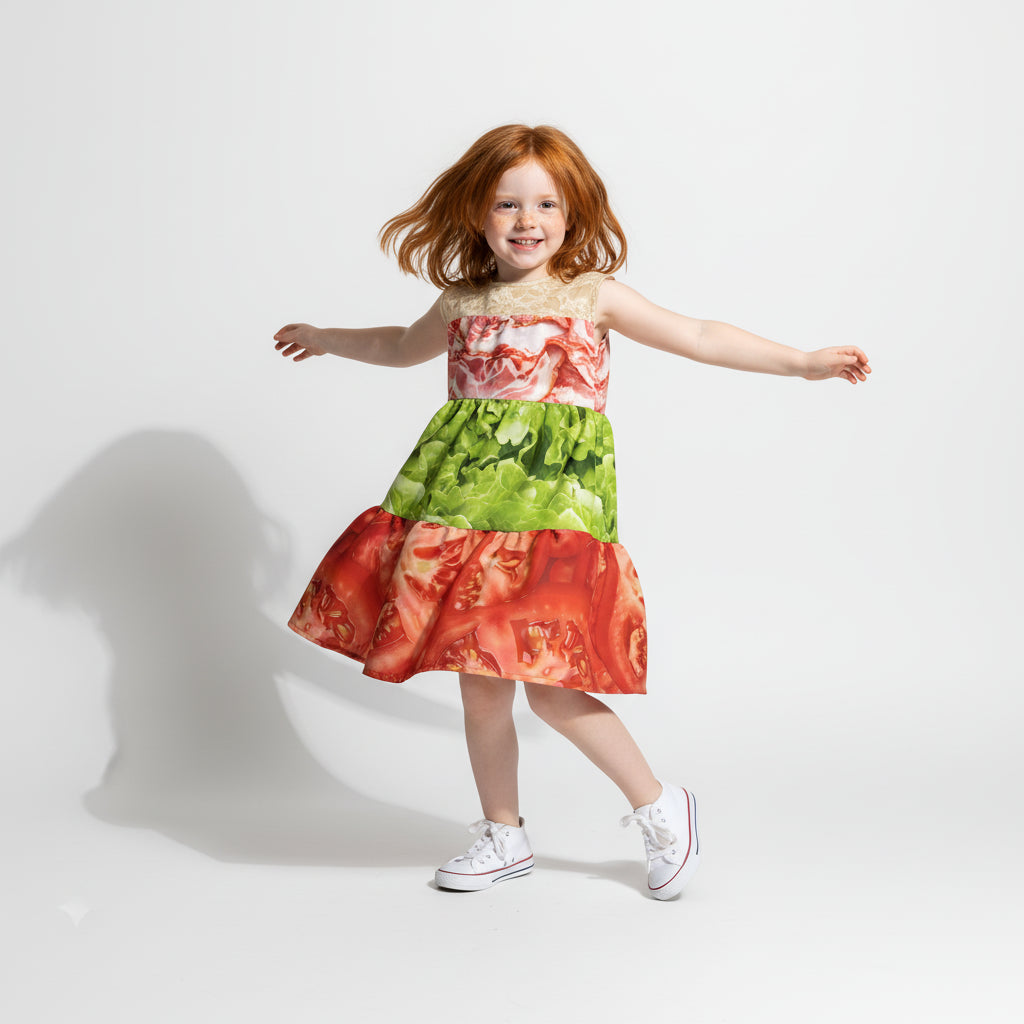 BLT Dress (Bacon, Lettuce, Tomato)