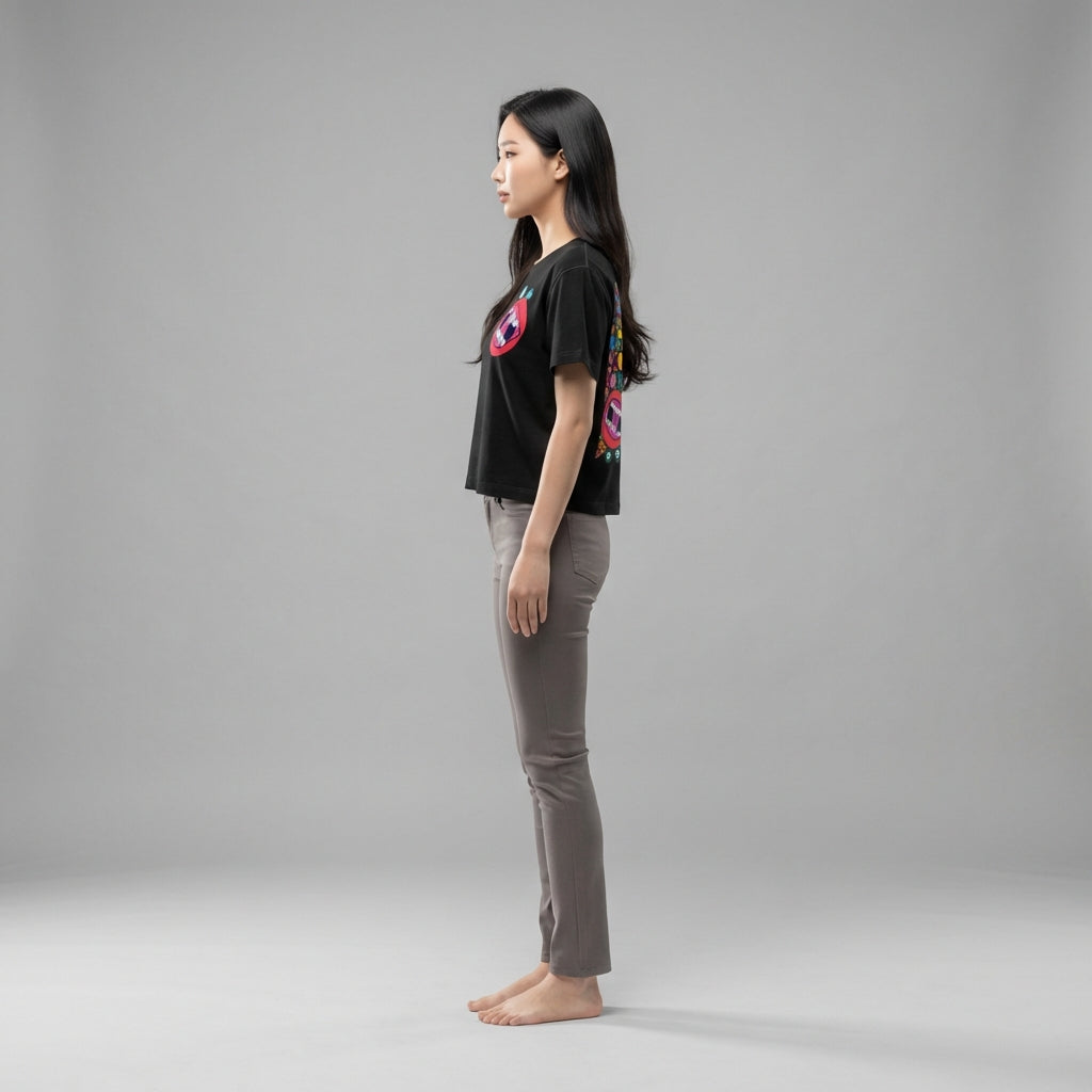 Maine-ish Women's Black Tee