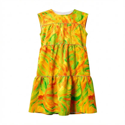 Girls Dress Fruity Noodles