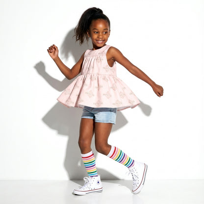 Princess Monogram Ruffle Top