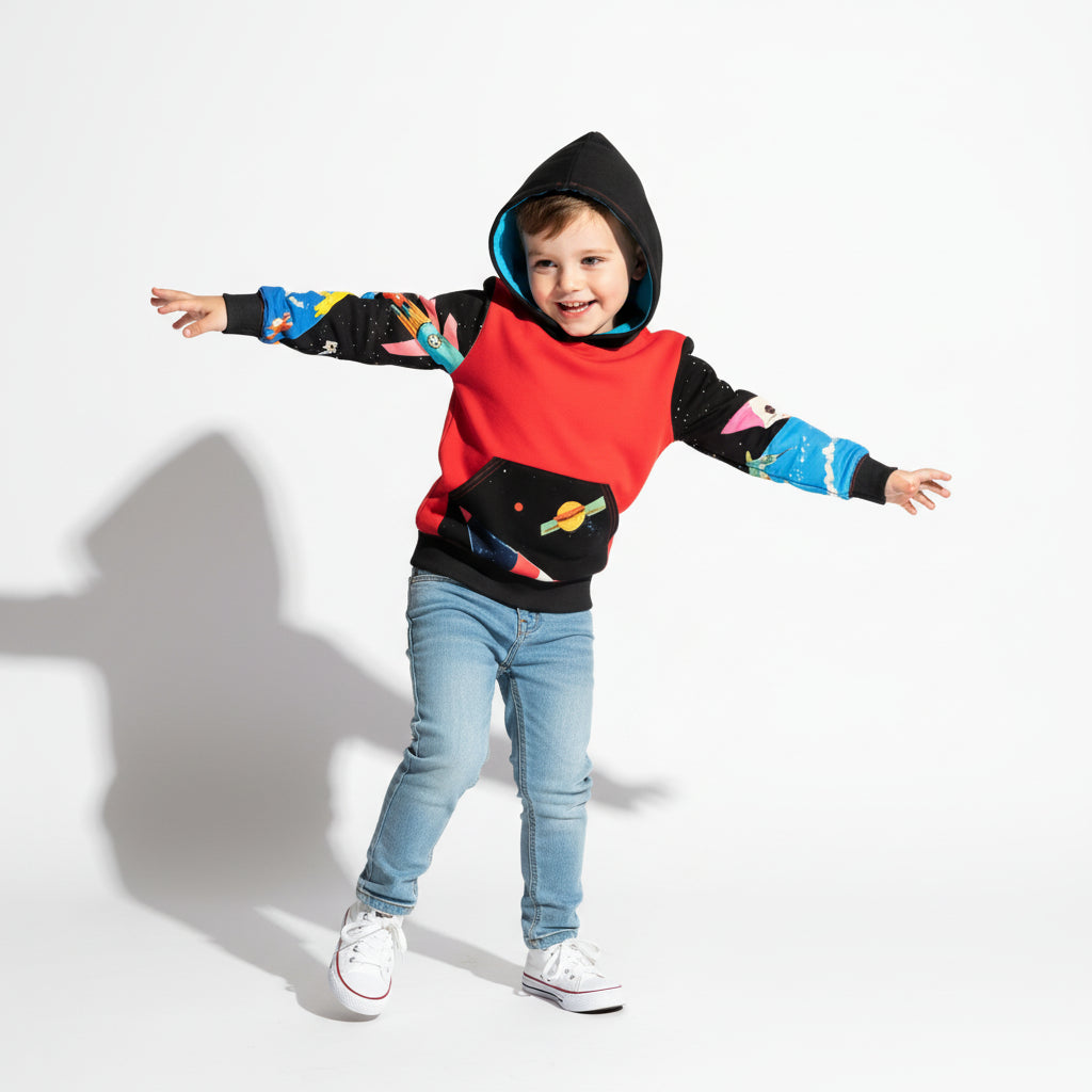 Retro Rocket Hoodie