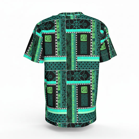 Green patterned childrens T-Shirt